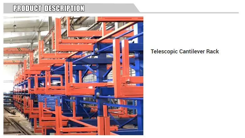 Roll out Pipe / Tube Multi Layers Custom Steel Cantilever Rack System for Industry