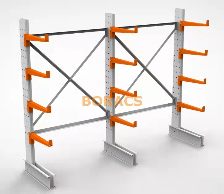 Factory Direct Sale Warehouse Heavy Duty Cantilever Racks Stockage Industrial, Shelf Adjustable Cantilever Rack Racking System