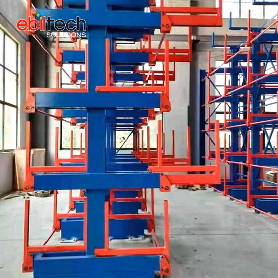 Rohrlagerregal, verstalbares, ausfahrbares Sistema di scaffalature a sbalzo